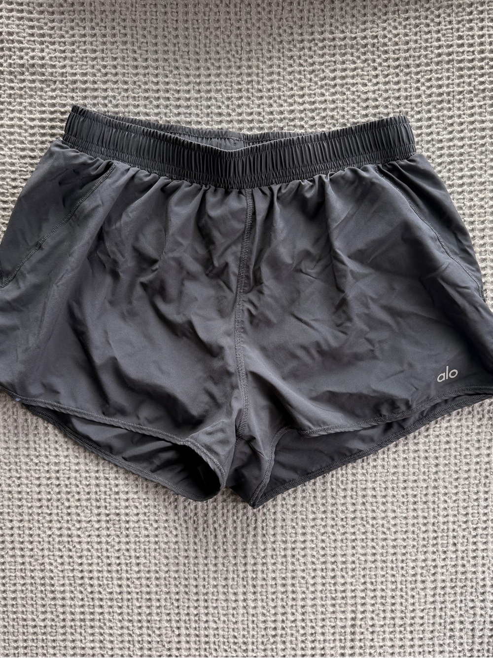 ALO Yoga Women’s Black Athletic Shorts